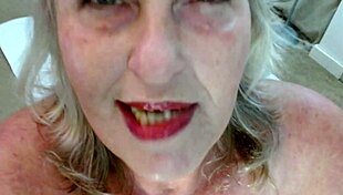 silver haired thick dawnskye1962 worships robert's bbc roleplay style