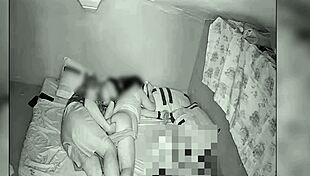 hidden cam catches wife bent over bedroom getting pounded doggystyle
