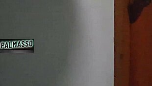 prostitute mexican slut bends over in apartment for bareback doggystyle creampie and cum swallow from client