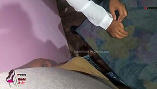 i love caring for my patient's throbbing big cock as ebony indian doctor