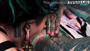 hey inexperienced tattooed hippie, wanna learn anal from this pierced alternative pornstar?