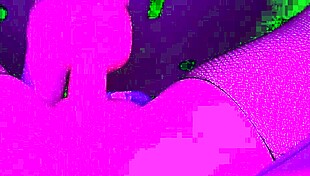 My pussy squirts hard from pink dildo deep inside!