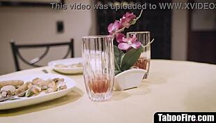 what if slutty wife cheats on hubby with waiter then fucks him too?