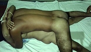 curvy indian college couple teases fat pussy lips into creampie sex