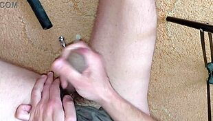A Tattooed Uncut Monster Cock Explodes In Orgasms From Vacuum Foreskin Stimulation