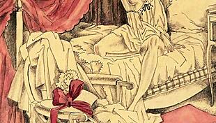 ever wonder what vintage erotic art hides in those antique frames?