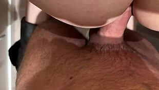naughty milf flashes pussy in store then gets big cock doggy reward changing room dripping wet?