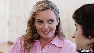 Australian stepmom Charlie Forde fucks hardcore chasing taboo pregnancy creampie