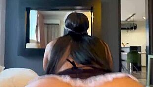 Jefe you gotta fuck your new colombian maid big ass tits creampie missionary