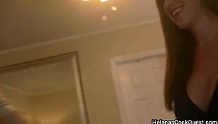 helena price sets up swinger wife mrs ivy for first black cock pounding real milf interracial creampie!