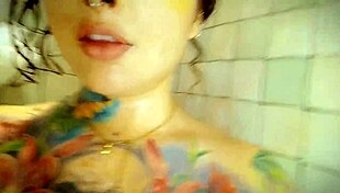i'm giantess showing you my shave be careful around this huge pussy water