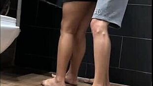 at the party my cuñado and i reunite to fuck pretty latina's wet pussy and cum on her big tits.