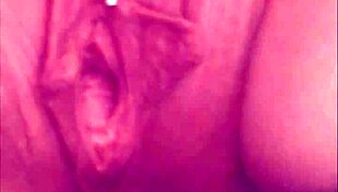 pretty chubby girlfriend teases from bathroom toilet in lingerie