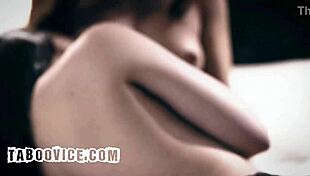 pervy stepdad pounds lesbian stepdaughter n her girlfriend doggy cowgirl!