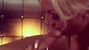Busty blonde milf diamond foxxx endures deepthroat gagging anal to mouth and cumshot from nick manning