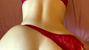 does my ass look bigger in red babe bent over for you? 😉🍑