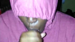 yo that pretty bbw slurps deep for huge ebony cumshot swallow