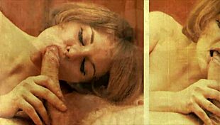 check out these vintage girls getting wild in a steamy lesbian group fun