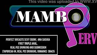 Sext ebony ana sasuga takes triple anal in brutal 5on1 gangbang pee drinking dap sloppy bj rimming submission