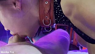 a fan pov owns monika fox bdsm anal facefuck piss n cum gulp part 2