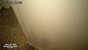 hey stepmom caught showering... sucked my hard cock to make it disappear 😏