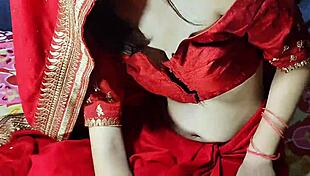 Newlywed desi bhabhi screams as devar pounds her hard first night!