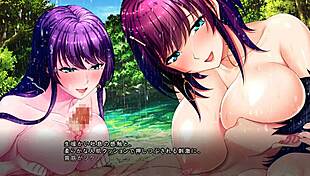 hey join us for this wild threesome titty fuck action