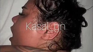 chubby brazilian wife gapes for hubby's fat cock!