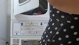 damn my pussy throbs fingering ass public laundry no panties mimi