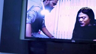 Stepbro Reads Quietly While I Tease with Close Play Before Sweet Reveal