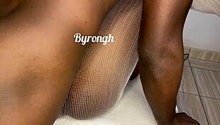 creamy ebony schoolgirl pussy stretched in ripped clothes missionary 😩💦 she squirts loving big black cock