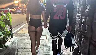 Police Carnival Snags Ebony Hunk