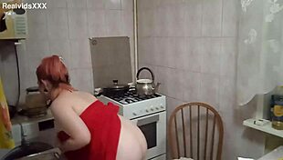 Watch Chubby Wife Gulp Milk Then Slobber Cock for Huge Facial Cumshot Explosion!