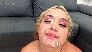 Suggestive hannah jones spreads for cocks in every hole dap dp anat600