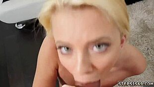 blonde model fights desperately in hardcore threesome pov for raw affection