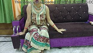 Teen Boy Catches Beautiful Bhabhi In Steamy Hidden Fuck