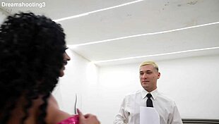 teacher spanks ballerina regina noir punishes bad dancer face fucks pussy