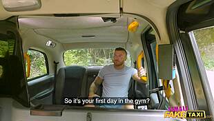 Redhead Fucks Muscled Englishman In Fake Taxi Ride Hardcore