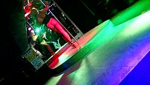 Stripper Teases at Ed's Bar on Titty Tuesday in Germany