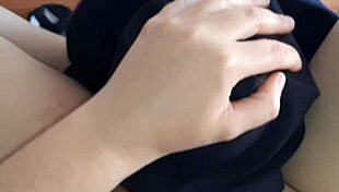 wanna see my girlfriend lick suck my swollen clit and wet pussy to orgasm?