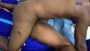 Big Booty African Girlfriend Moans in Homemade Missionary Sex Tape