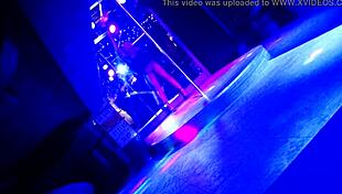 Stripper Teases at Ed's Bar on Titty Tuesday in Germany