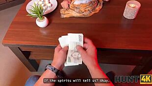 Hunter spots sexy chick in public and fucks her fortune salon