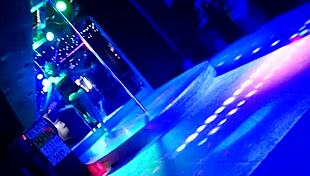 Stripper Teases at Ed's Bar on Titty Tuesday in Germany