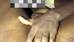 juicy ebony with big clit fingers shaved pussy anally