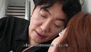 korean step-mil licks ass rides chaebol son-in-law thighs!!