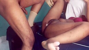 Desi schoolgirl begs boyfriend to pound only her juicy pussy in bangla
