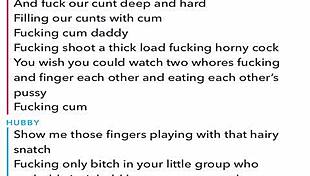 detailed sexting session teases and cuckolds desperate old husband on snapchat live