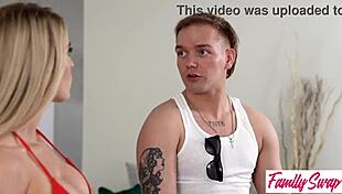 Maria Kazi Oops Boobs Fell Out on Swapdad Ride