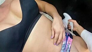 Milf Brunette Gets Erotic Clit Pussy Massage in Casting Interview